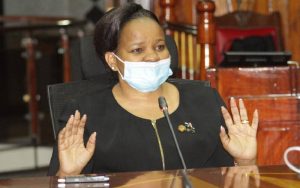 Juliana Whonge Cherera, one of the Independent Electoral and Boundaries Commission (IEBC) commissioner nominees before JLAC on August 24, 2021